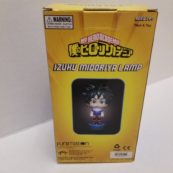 MHA My Hero Academia Deku Molded Light up Lamp - Picture 4 of 11